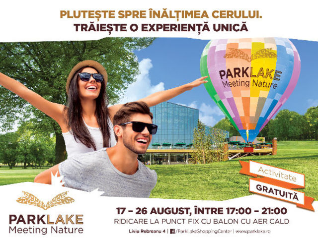 Pluteste spre inaltimea cerului, la ParkLake