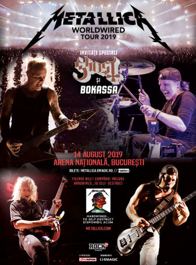 Metallica a spart recorduri la vanzarile de bilete - Primul show de stadion SOLD OUT in 24 de ore!