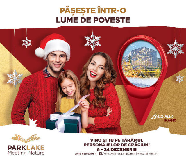 In luna decembrie, paseste intr-o lume de poveste la ParkLake Shopping Center