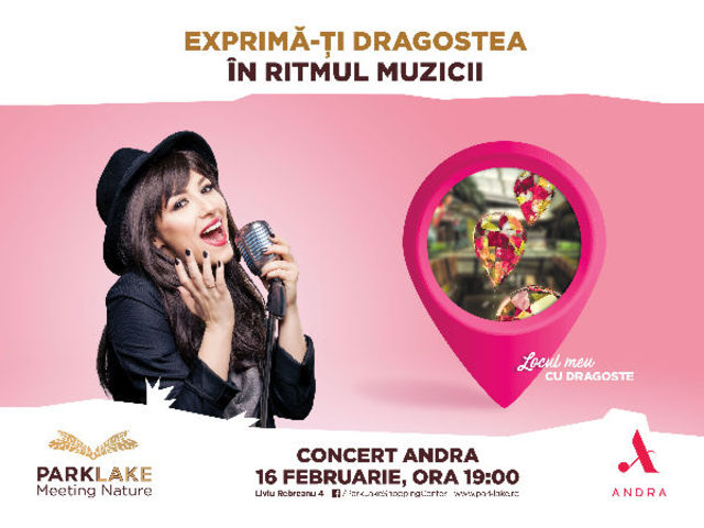 Exprima-ti dragostea in ritmul muzicii, la ParkLake Shopping Center