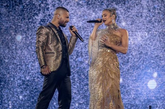 J.Lo si Maluma, in concert la Madison Square Garden