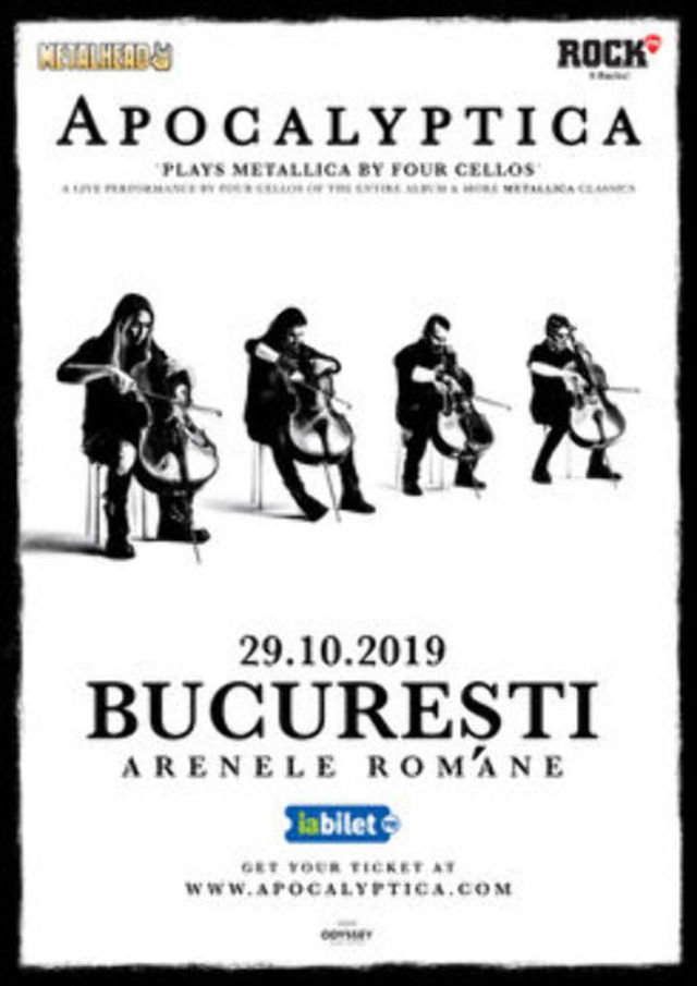 Apocalyptica la Arenele Romane: Program si reguli de acces