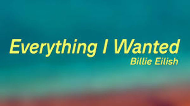 Billie Eilish a lansa "Everything I Wanted"