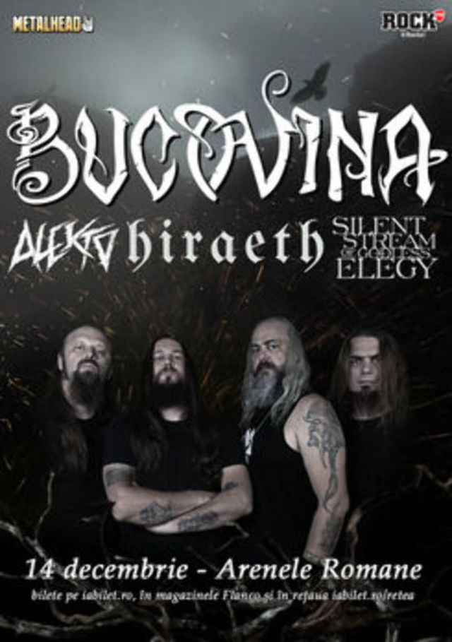 Alekto si Silent Stream of Godless Elegy vor deschide concertul Bucovina