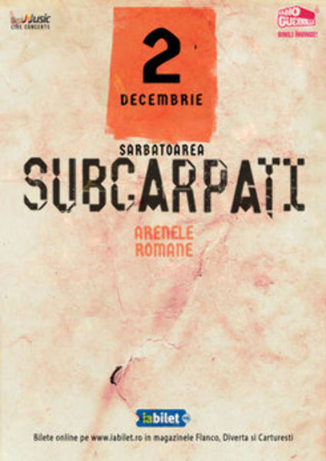 Sarbatoarea Subcarpati 2019 si pe 2 decembrie la Arenele Romane