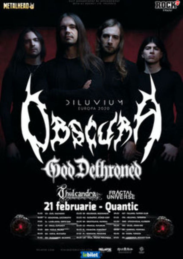 Obscura si Suffocation canta la Club Quantic