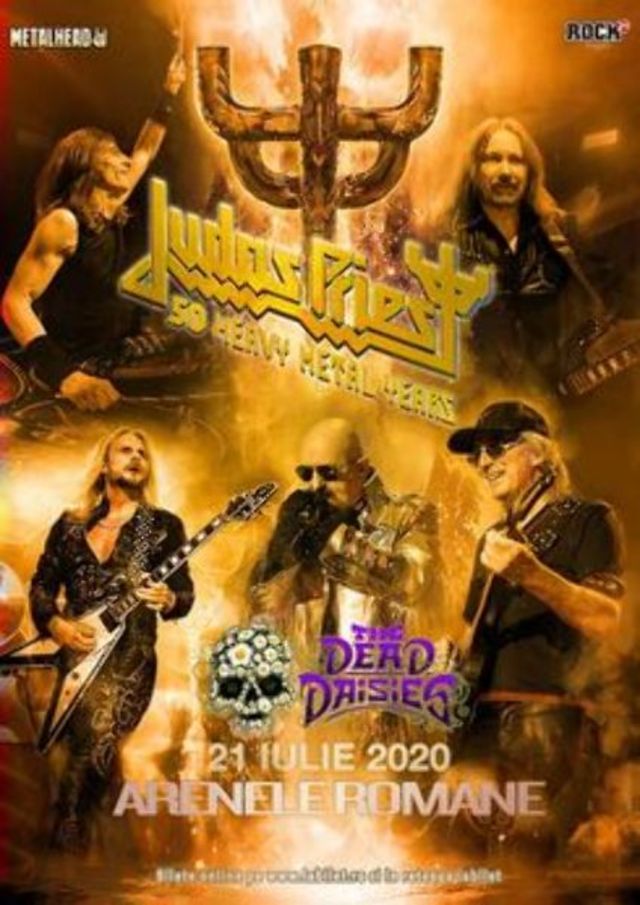 The Dead Daisies vor deschide concertul Judas Priest