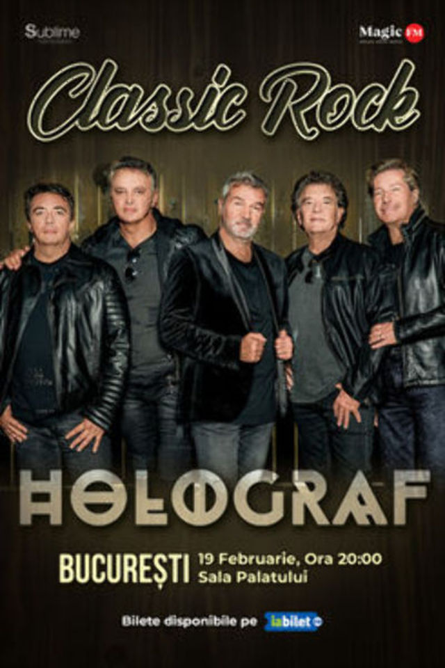 Holograf te invita la un concert-eveniment la Sala Paltului