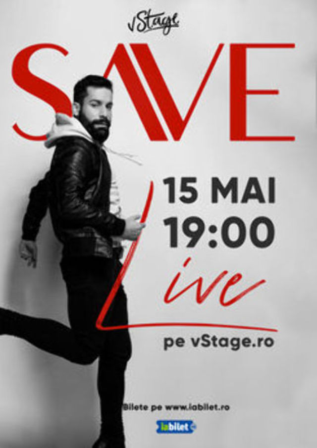 SAVE canta Live pe vStage.ro, din Museum of Senses