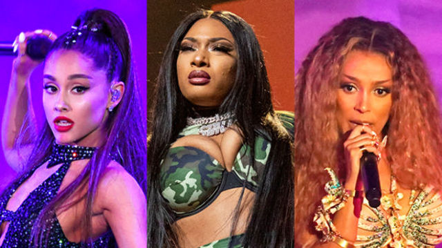 Ariana Grande, Megan Thee Stallion, Doja Cat au facut un remix pentru "34+35"