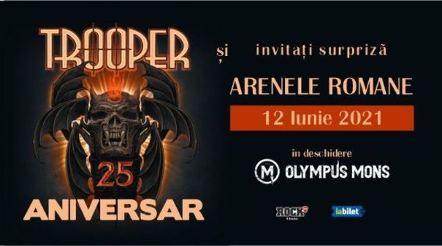 Concert aniversar TROOPER25 la Arenele Romane