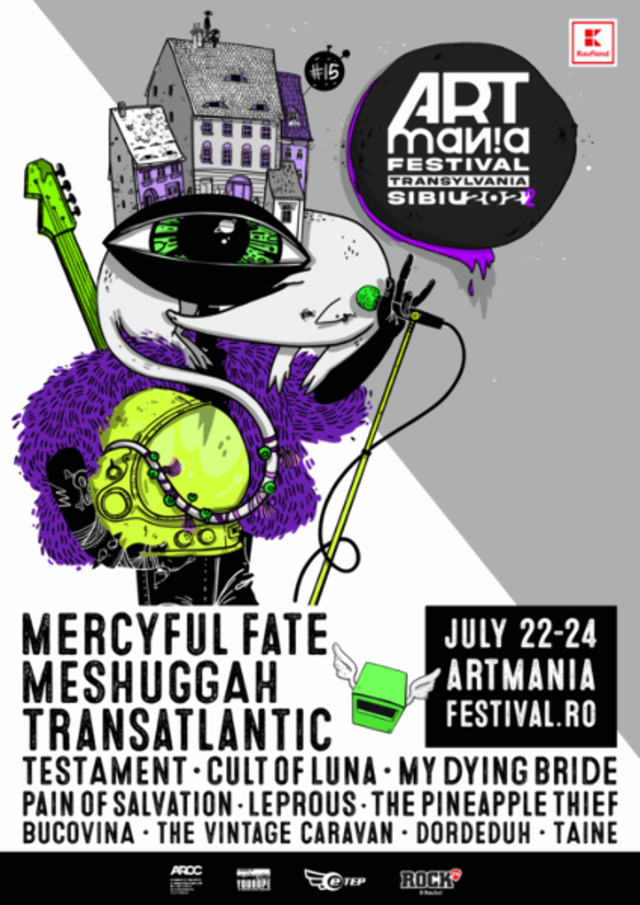 MESHUGGAH intra in line-up-ul ARTmania Festival 2022 (22-24 iulie)