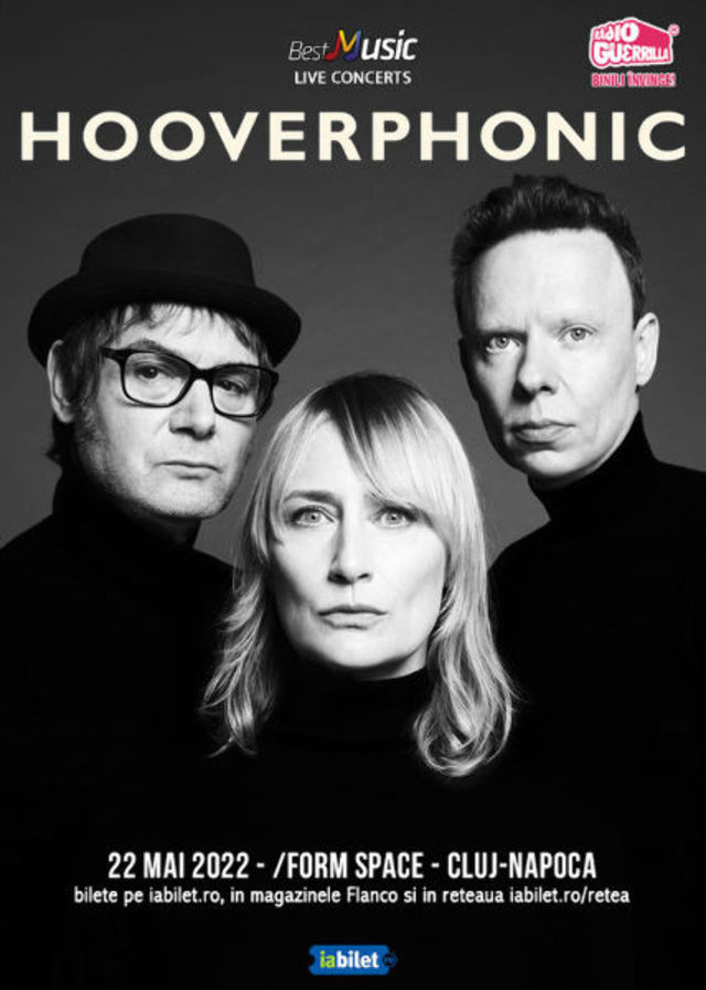Hooverphonic la Cluj Napoca: Program si reguli de acces