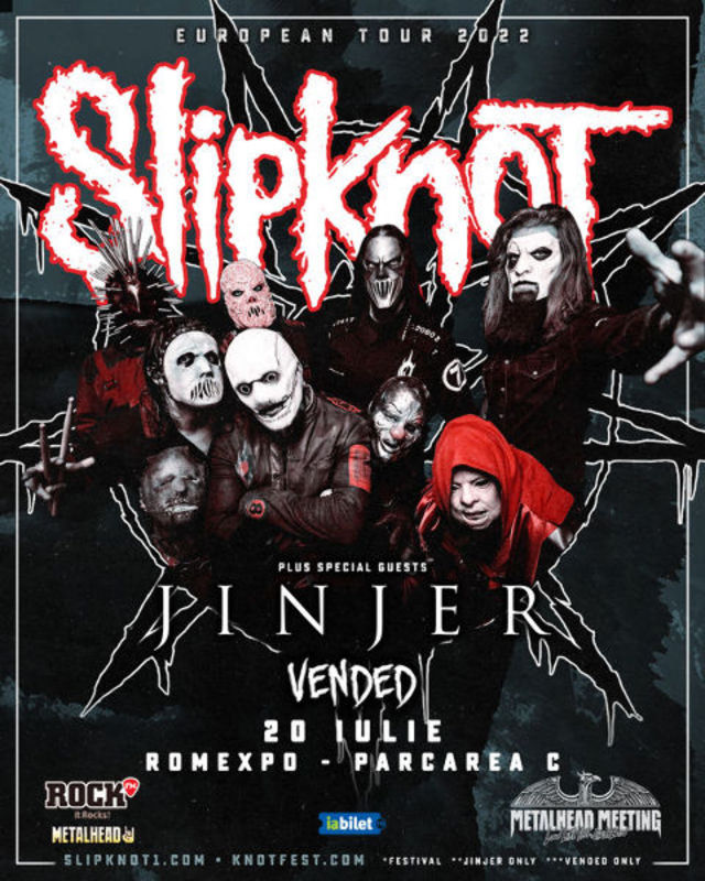  Jinjer si Vended deschid concertul Slipknot