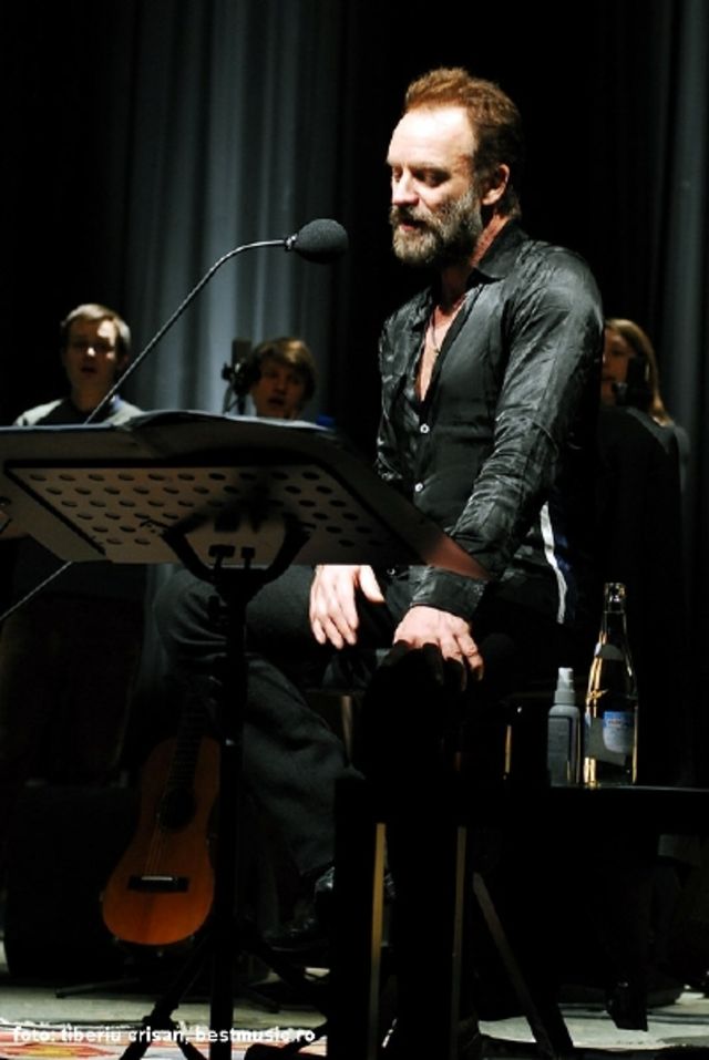 Sting in Romania