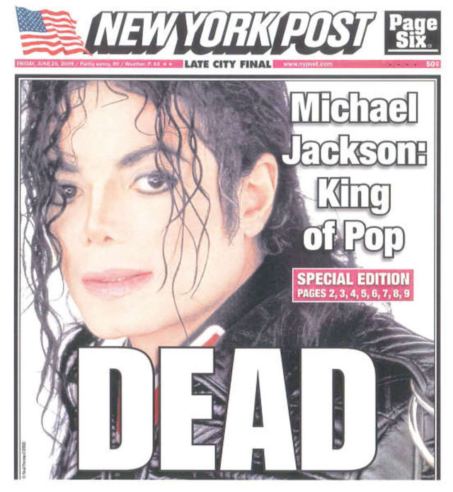 Michael Jackson - New York Post