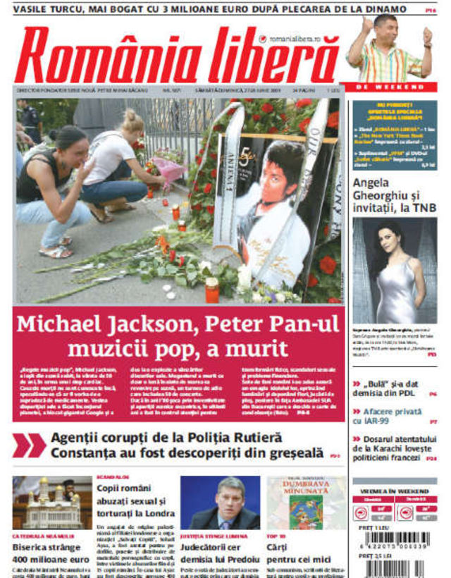 Michael Jackson - Romania Libera