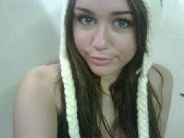 Miley Cyrus, poze caraghioase