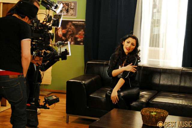 Andra - filmari clip Femeia