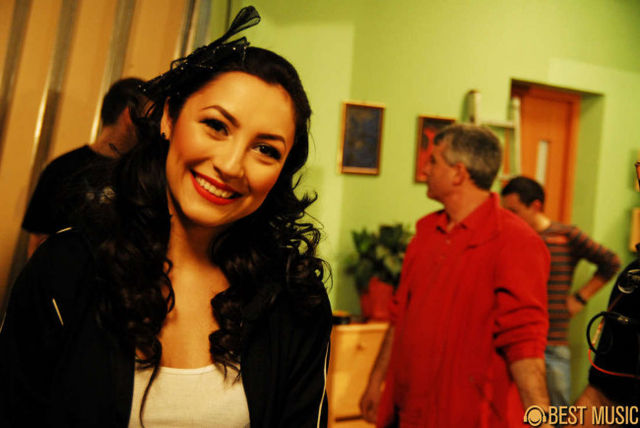 Andra - filmari clip Femeia