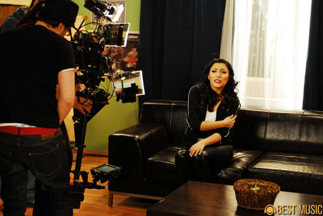 Andra - filmari clip Femeia