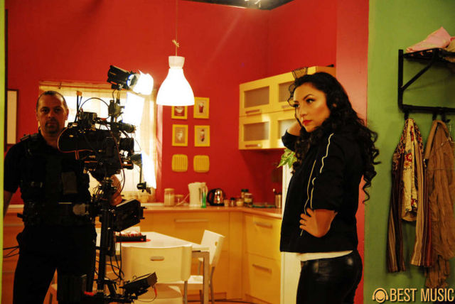 Andra - filmari clip Femeia