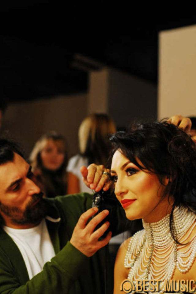 Andra - filmari clip Femeia