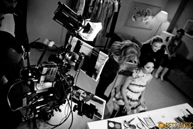 Andra - filmari clip Femeia