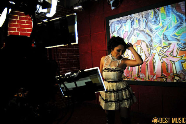 Andra - filmari clip Femeia