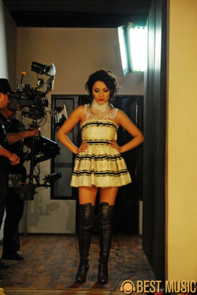 Andra - filmari clip Femeia