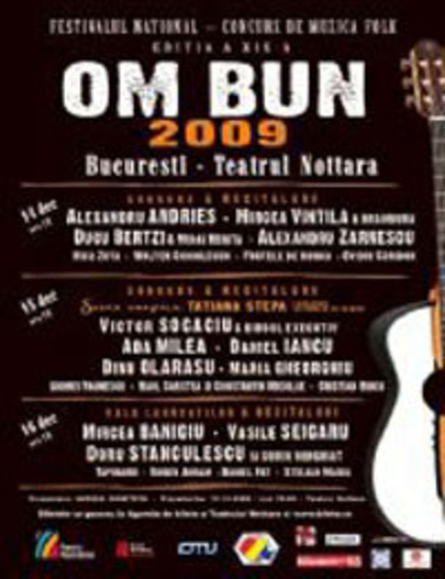 Festivalul de Muzica Folk Om Bun 2009