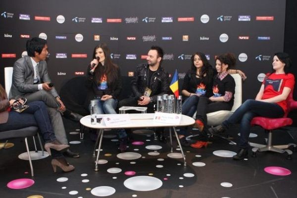 Prima conferinta de presa Romania Eurovision 2010