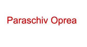 Paraschiv Oprea