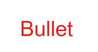 Bullet